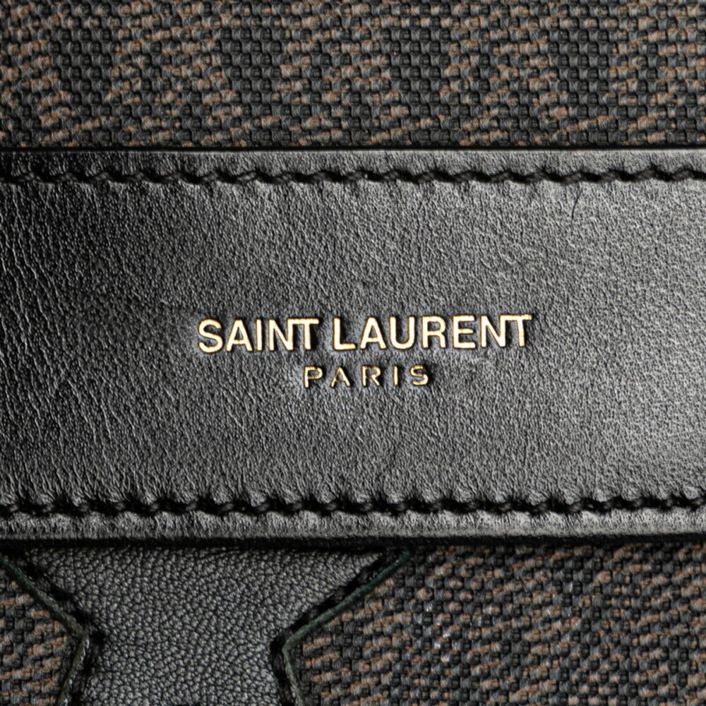 Saint Laurent Star Shoulder Bag Black Leather - Picture 7 of 9